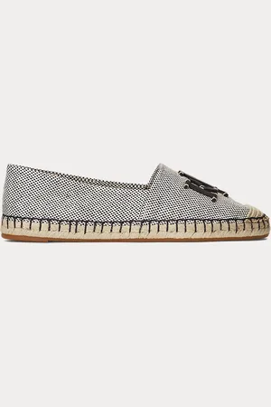Ralph Lauren Cameryn III Canvas & Leather Espadrille