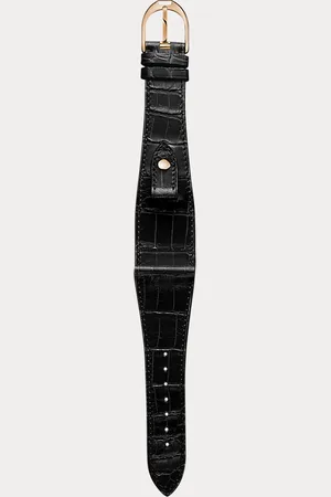 Ralph Lauren Large Stirrup Caiman Watch Strap