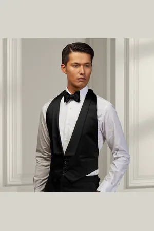 Ralph Lauren Handmade Silk Satin Waistcoat