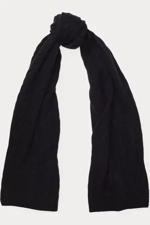 Ralph Lauren Cable Cashmere Scarf