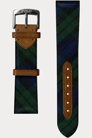 Ralph Lauren Tartan Silk Watch Strap