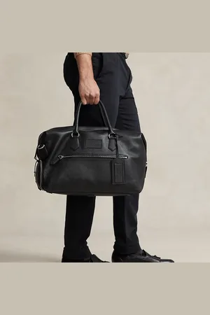 Ralph Lauren Pebbled Leather Duffel