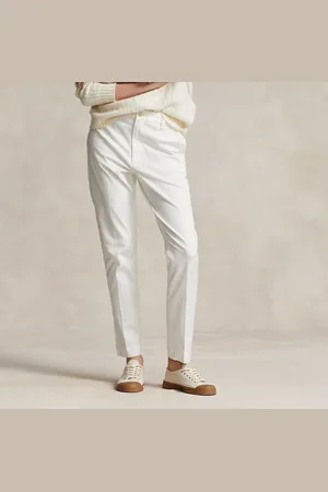 Ralph Lauren Cropped Slim Fit Twill Chino Trouser