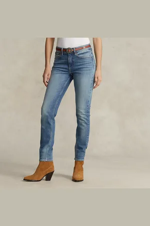 Ralph Lauren Mid-Rise Skinny Jeans