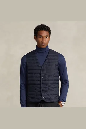 Ralph Lauren The Beaton Water-Repellent V-Neck Gilet