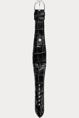 Ralph Lauren Medium Stirrup Caiman Watch Strap