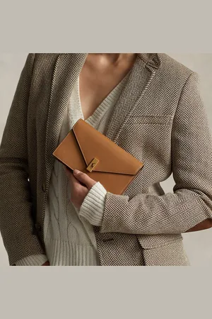 Ralph Lauren Polo ID Leather Chain Wallet and Bag