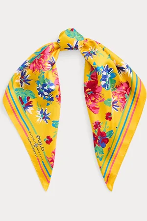 Ralph Lauren PRL x Naiomi Glasses Silk Scarf
