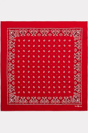 Ralph Lauren Paisley Cotton Bandanna