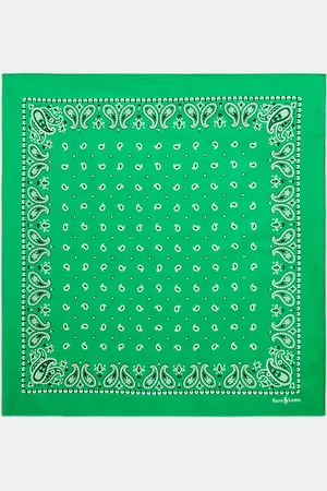 Ralph Lauren Paisley Cotton Bandanna