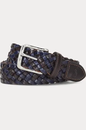 Ralph Lauren Braided Leather Belt