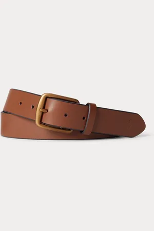 Ralph Lauren Signature Pony Leather Belt