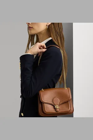 Ralph Lauren Pebbled Small Bradley Convertible Bag