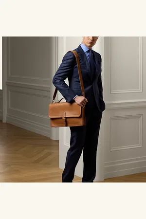Ralph Lauren Bedford Calfskin Briefcase