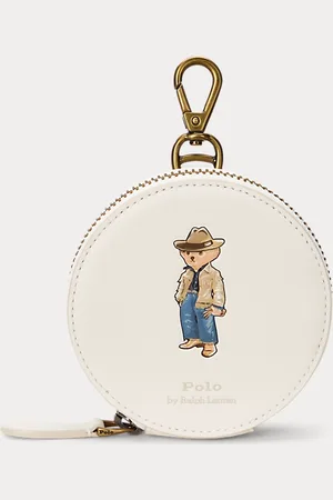 Ralph Lauren Polo Bear Leather Coin Pouch