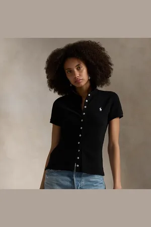 Ralph Lauren Buttoned-Placket Polo Shirt