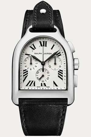 Ralph Lauren Large Chronograph Steel Dial