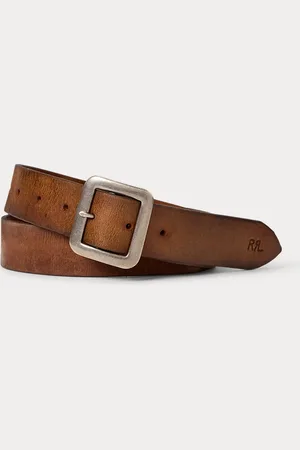 Ralph Lauren Hand-Burnished Leather Belt