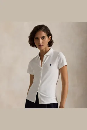Ralph Lauren Buttoned-Placket Polo Shirt