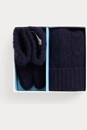 Ralph Lauren Cashmere Beanie & Bootie Set
