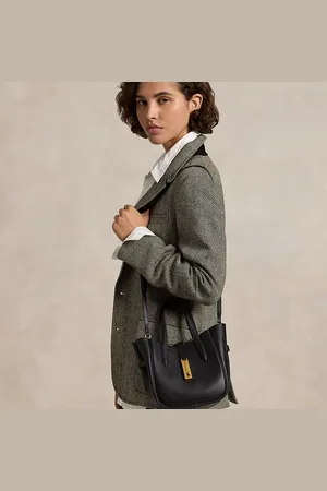 Ralph Lauren Polo ID Leather Small Tote