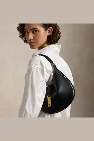 Ralph Lauren Polo ID Leather Small Shoulder Bag