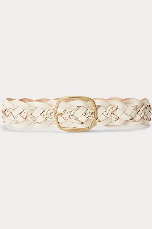Ralph Lauren Double-Braided Leather Belt