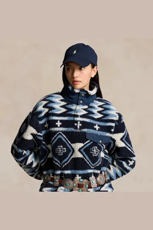 Ralph Lauren PRL x Naiomi Glasses Fleece Pullover