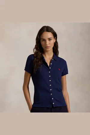 Ralph Lauren Buttoned-Placket Polo Shirt