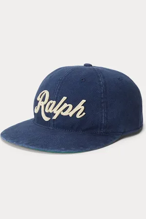 Ralph Lauren Logo-Patch Cotton Twill Ball Cap