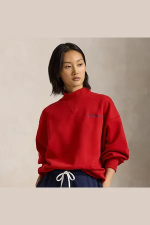 Ralph Lauren Logo Fleece Mockneck