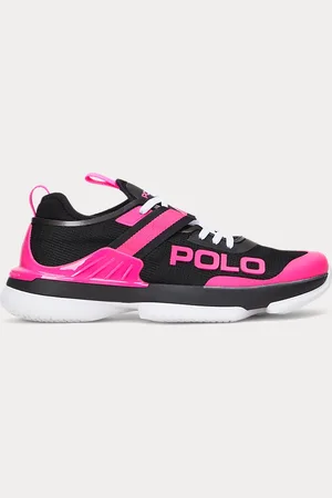 Ralph Lauren Pink Pony Tech Court Pro Trainer
