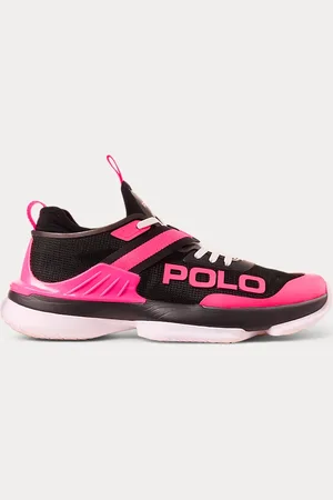 Ralph Lauren Pink Pony Tech Court Pro Trainer