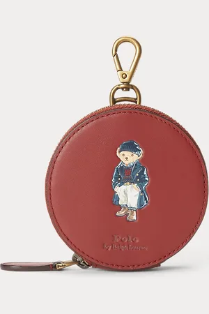 Ralph Lauren Polo Bear Leather Coin Pouch