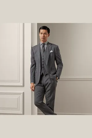 Ralph Lauren Ralph Lauren Handmade Striped Wool-Blend Suit