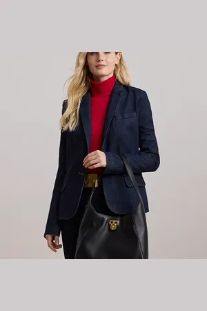 Ralph Lauren Leather Large Tanner Shoulder Bag