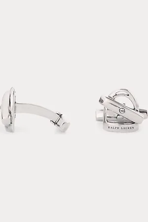 Ralph Lauren Sterling Silver Polo Mallet Cufflinks