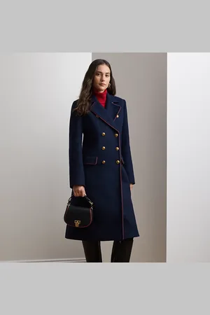 Ralph Lauren Wool-Blend Double-Breasted Coat