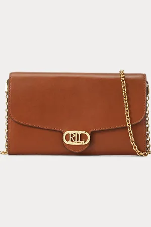 Ralph Lauren Leather Medium Adair Crossbody