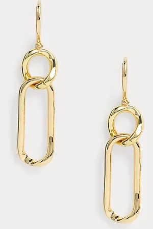 Ralph Lauren Plated Link Drop Earrings