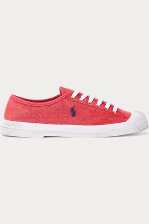 Ralph Lauren Essence 100 Canvas Cap-Toe Trainers