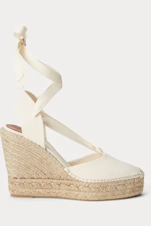 Ralph Lauren Canvas Wedge Espadrilles