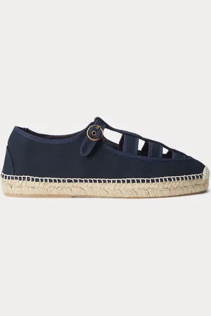 Ralph Lauren Cutout Canvas Espadrille