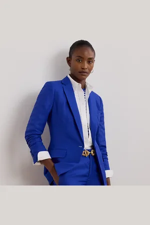 Ralph Lauren Linen-Blend Twill Blazer