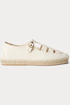 Ralph Lauren Cutout Canvas Espadrille