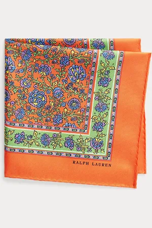 Ralph Lauren Floral-Print Pocket Square