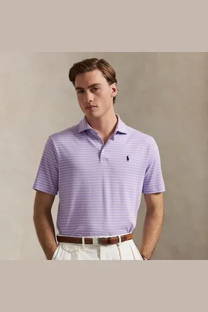 Ralph Lauren Custom Slim Fit Striped Soft Cotton Polo