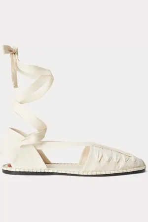 Ralph Lauren Canvas Lace-Up Espadrille