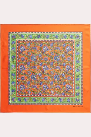 Ralph Lauren Floral Silk Twill Bandanna