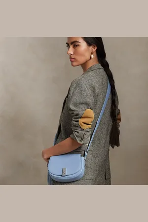 Ralph Lauren Polo ID Leather Mini Saddle Bag